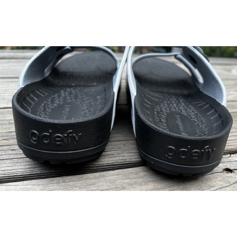 Gdefy UpBov Verso Cloud Unisex Women's 11 Men's 9 Double Strap Slide Sandals - Picture 9 of 15